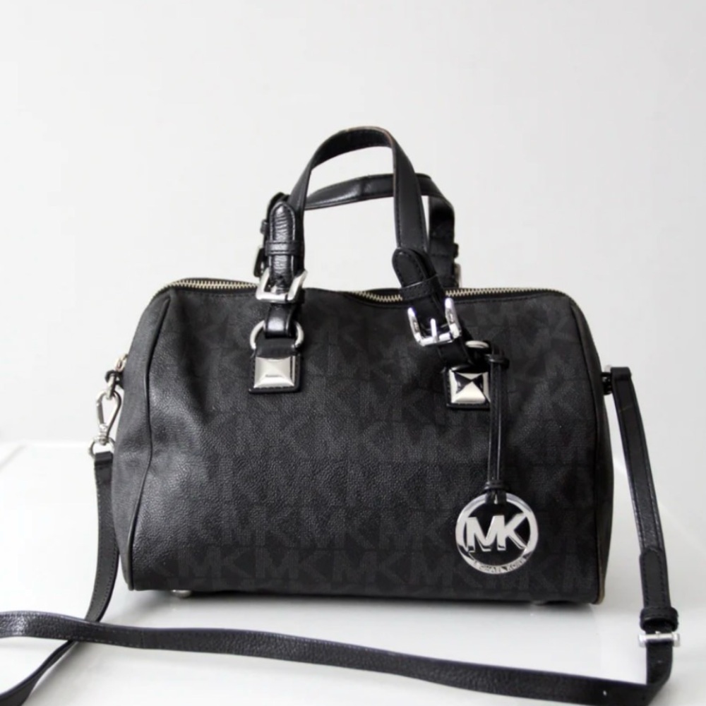 MICHAEL KORS GRAYSON MEDIUM SATCHEL BAG